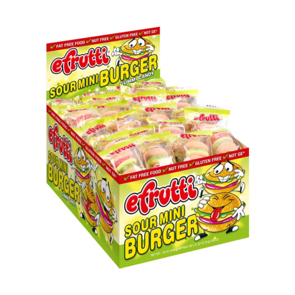 Efrutti Sour Mini Burgers