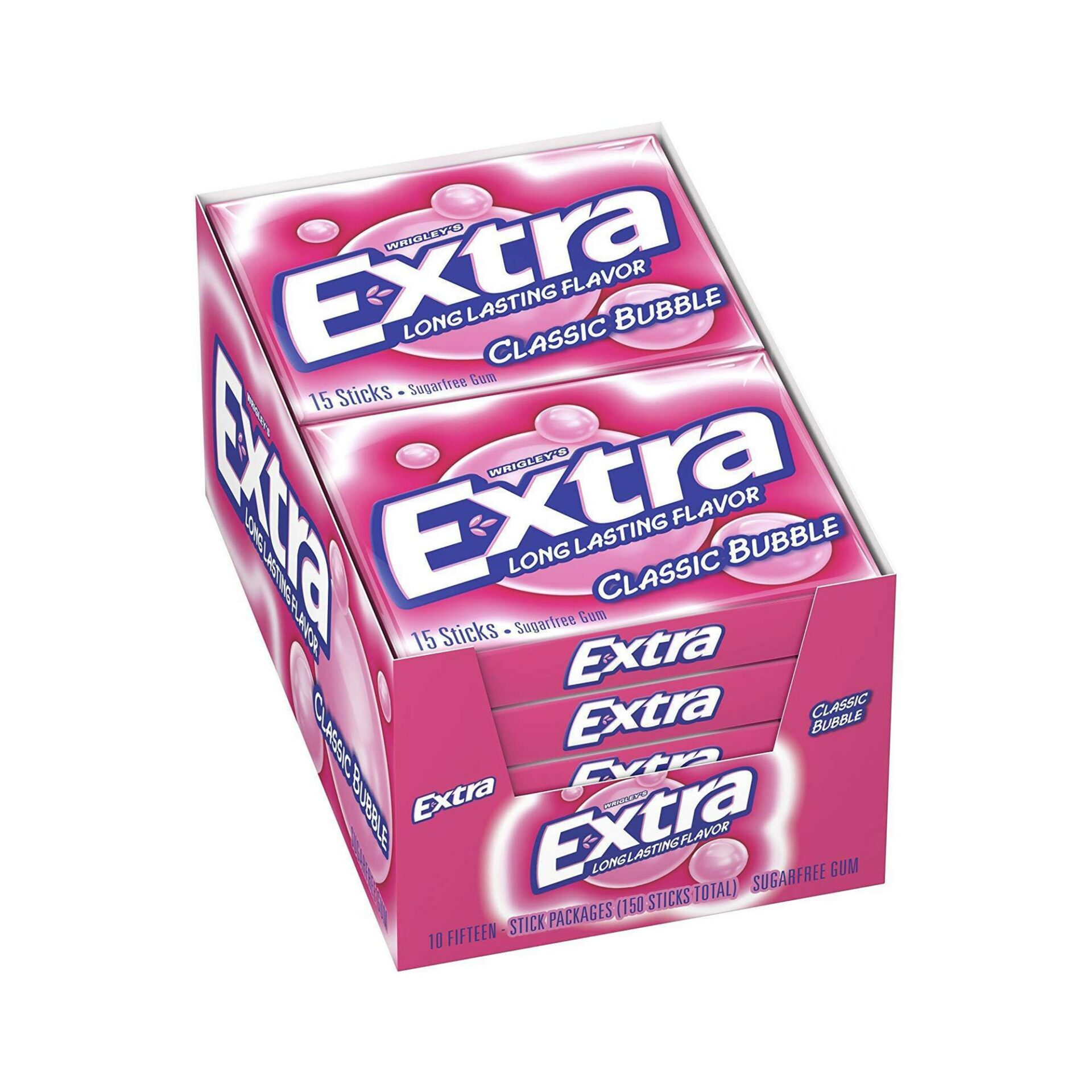 EXTRA Apple Flavour Sugarfree Chewing Gum 10 pieces