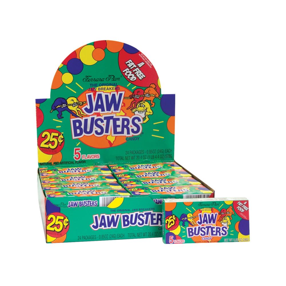Ferrara Pan 25C JAW BUSTERS 24 CT