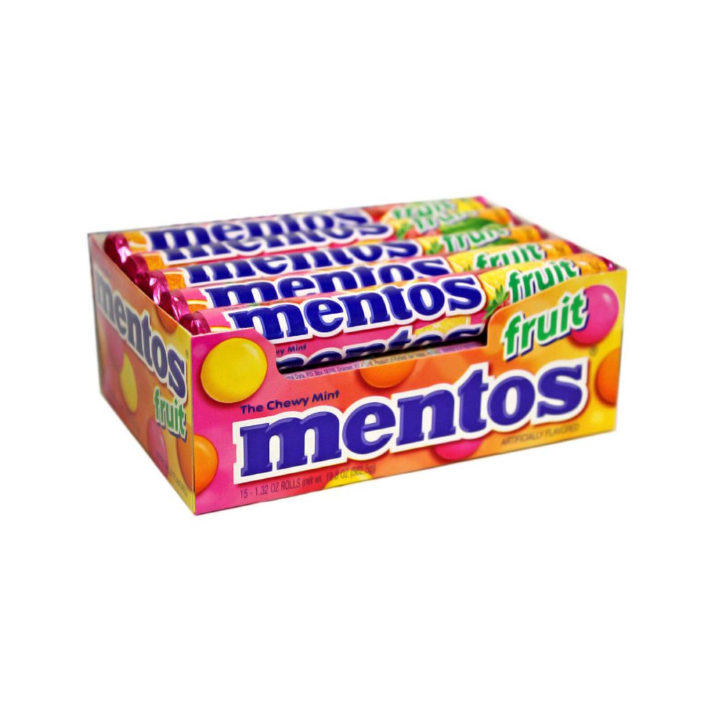 MENTOS MINTS MIX FRUIT 15 CT