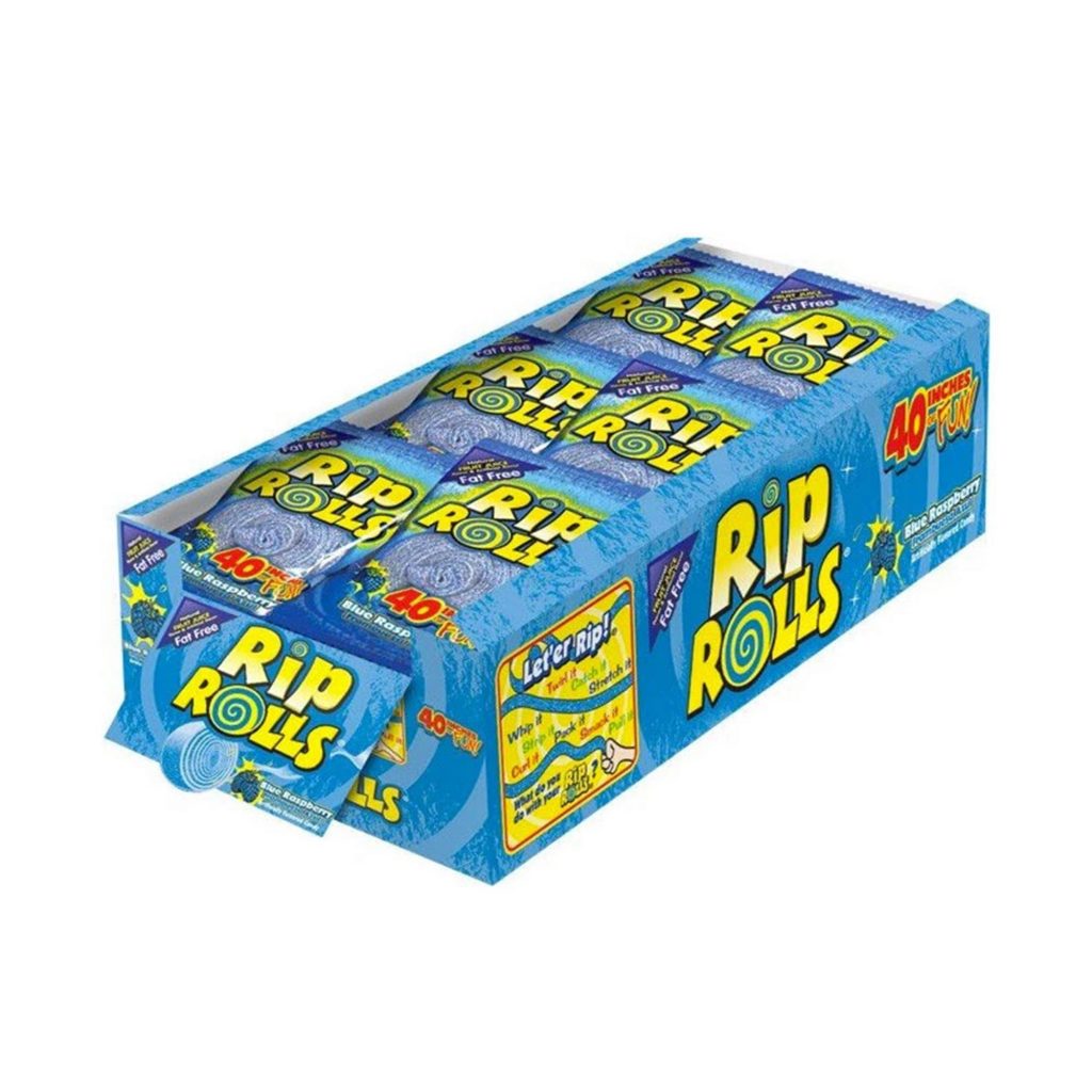 Rip Rolls Blue Raspberry
