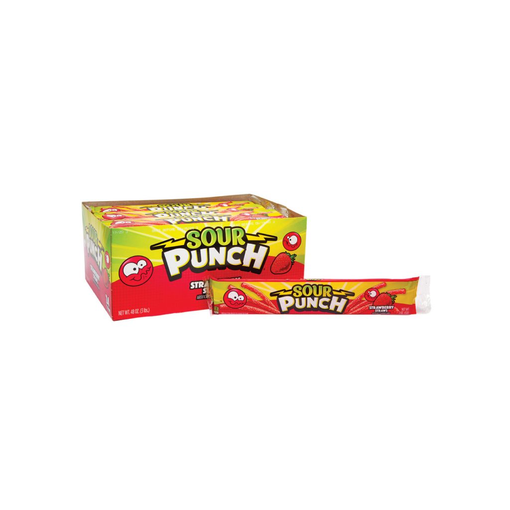 Sour Punch Strawberry Straws