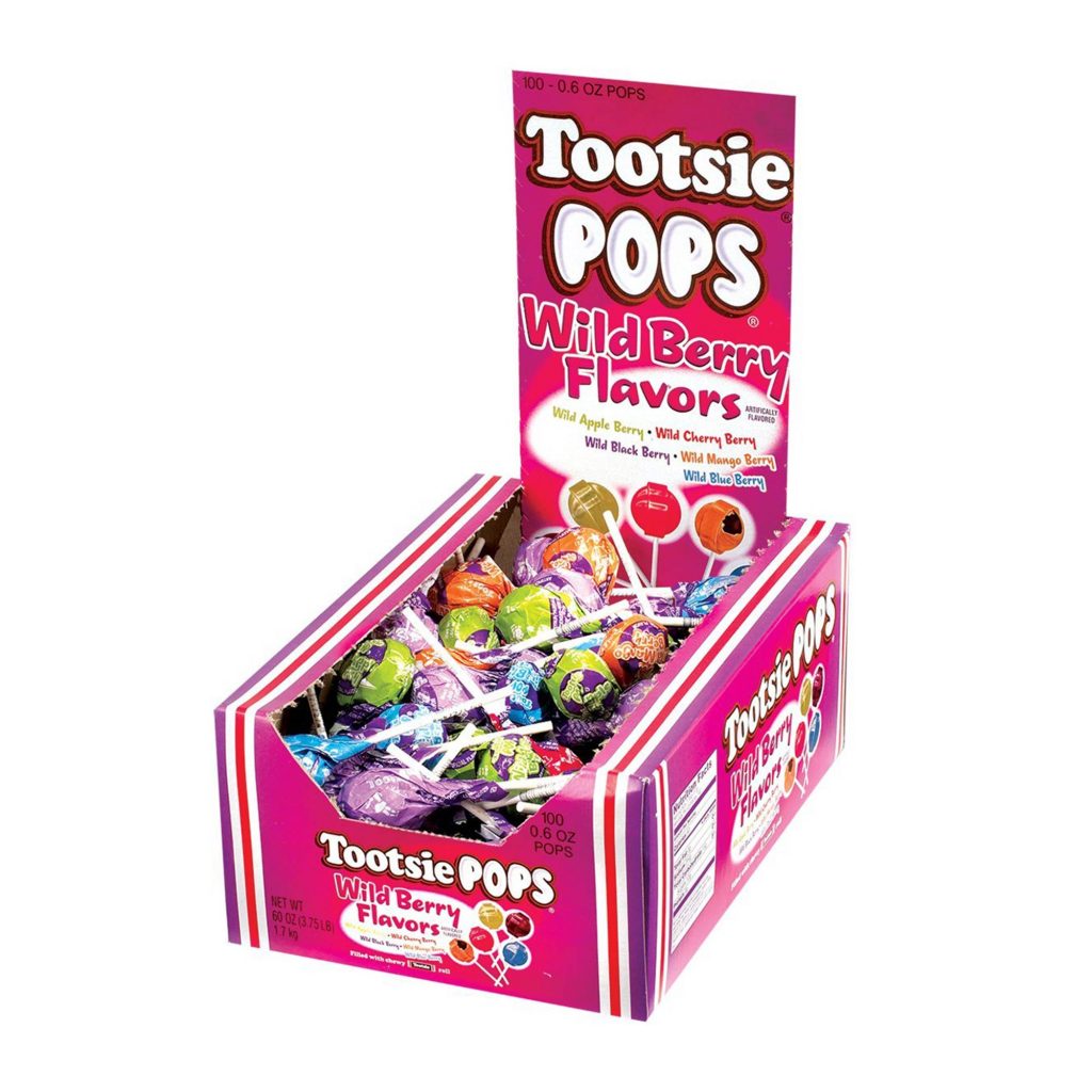 Tootsie Pops Wild Berry Lollipops
