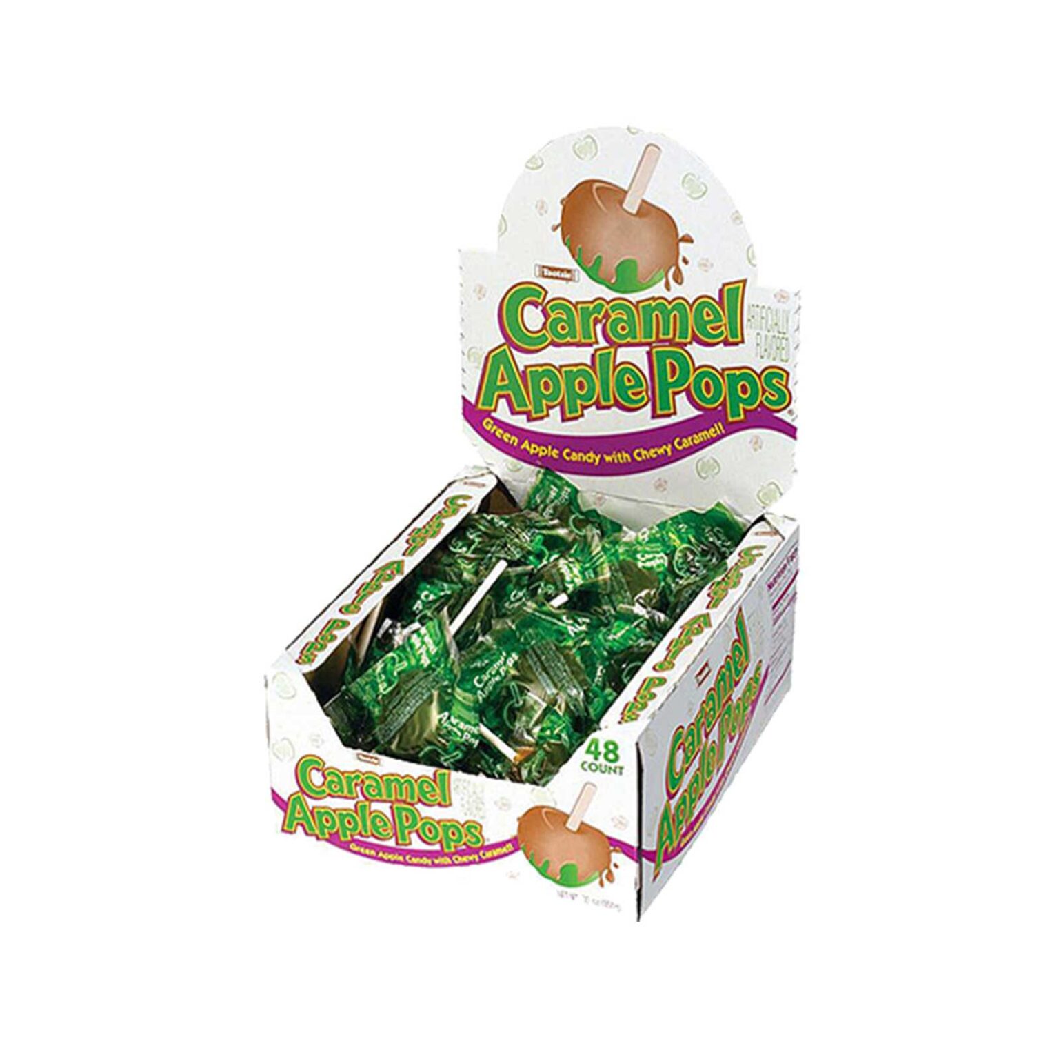 Tootsie Caramel  Apple Pops Lollipops 48 Ct - Image 1