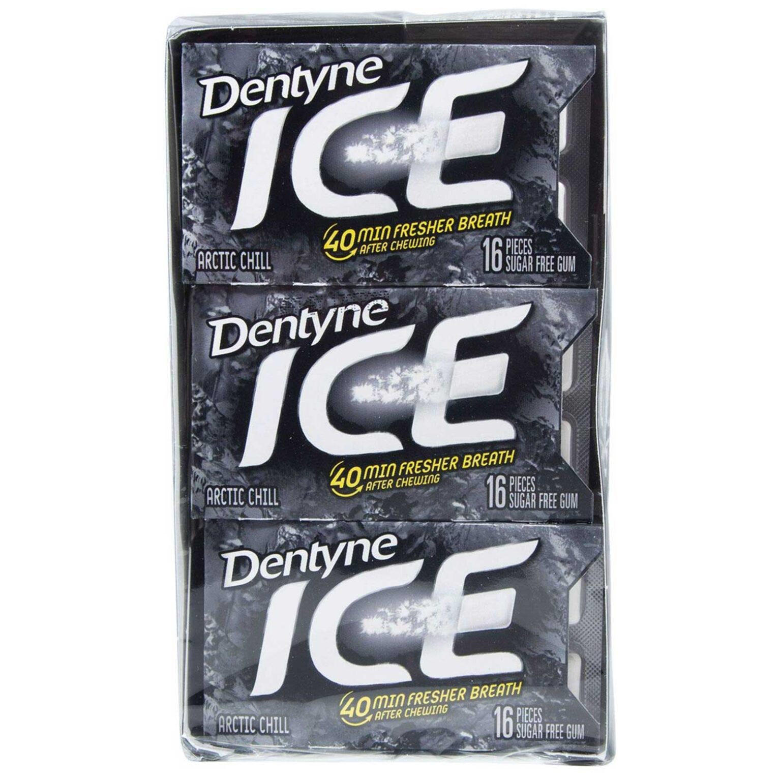 Dentyne Ice Arctic Chill Sugar Free Gum 16 Ct. - 9 Pk. - Image 1