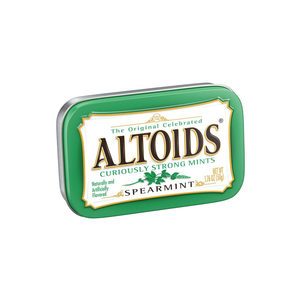 Altoids Mints Spearmint - 12 Pack, 1.76 Oz Each - Volt Candy