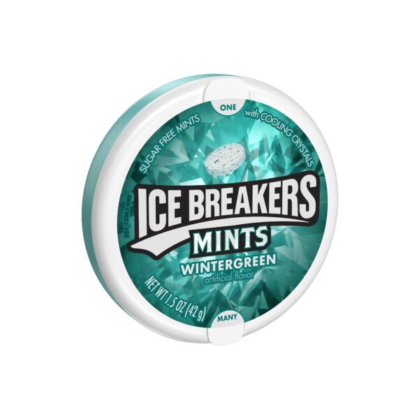 Ice Breakers Wintergreen Sugar Free Mints, 8 Ct - 1.5 Oz Each - Volt Candy