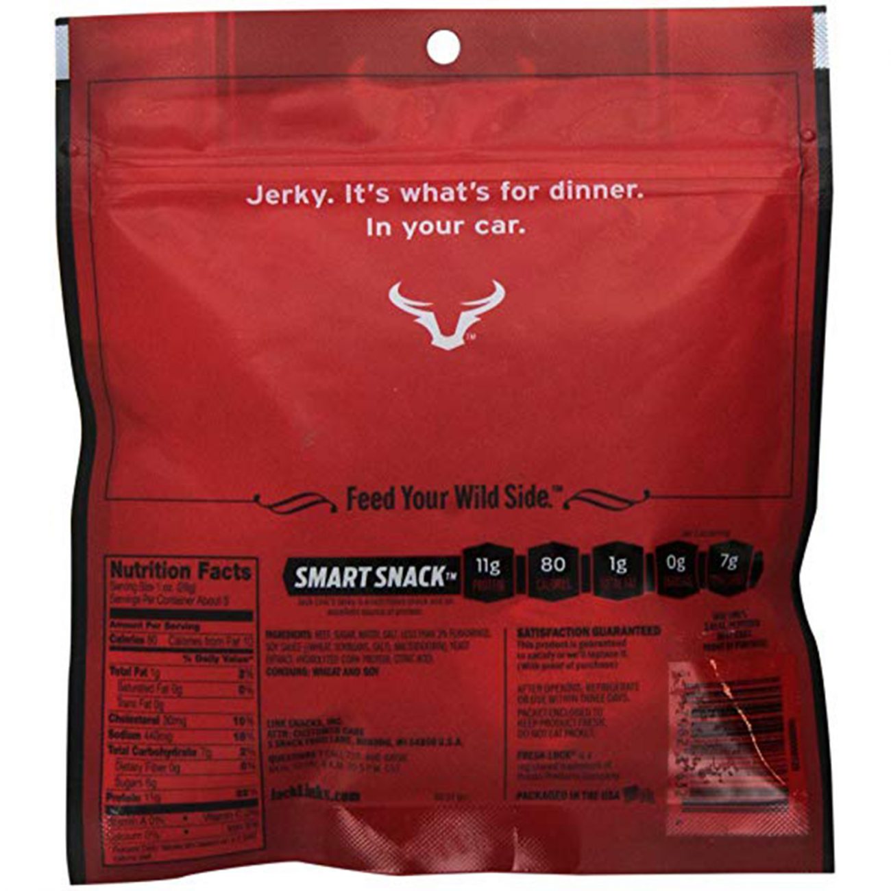 Jack Link's Beef Jerky, 3-Ounce Peppered - Image 2