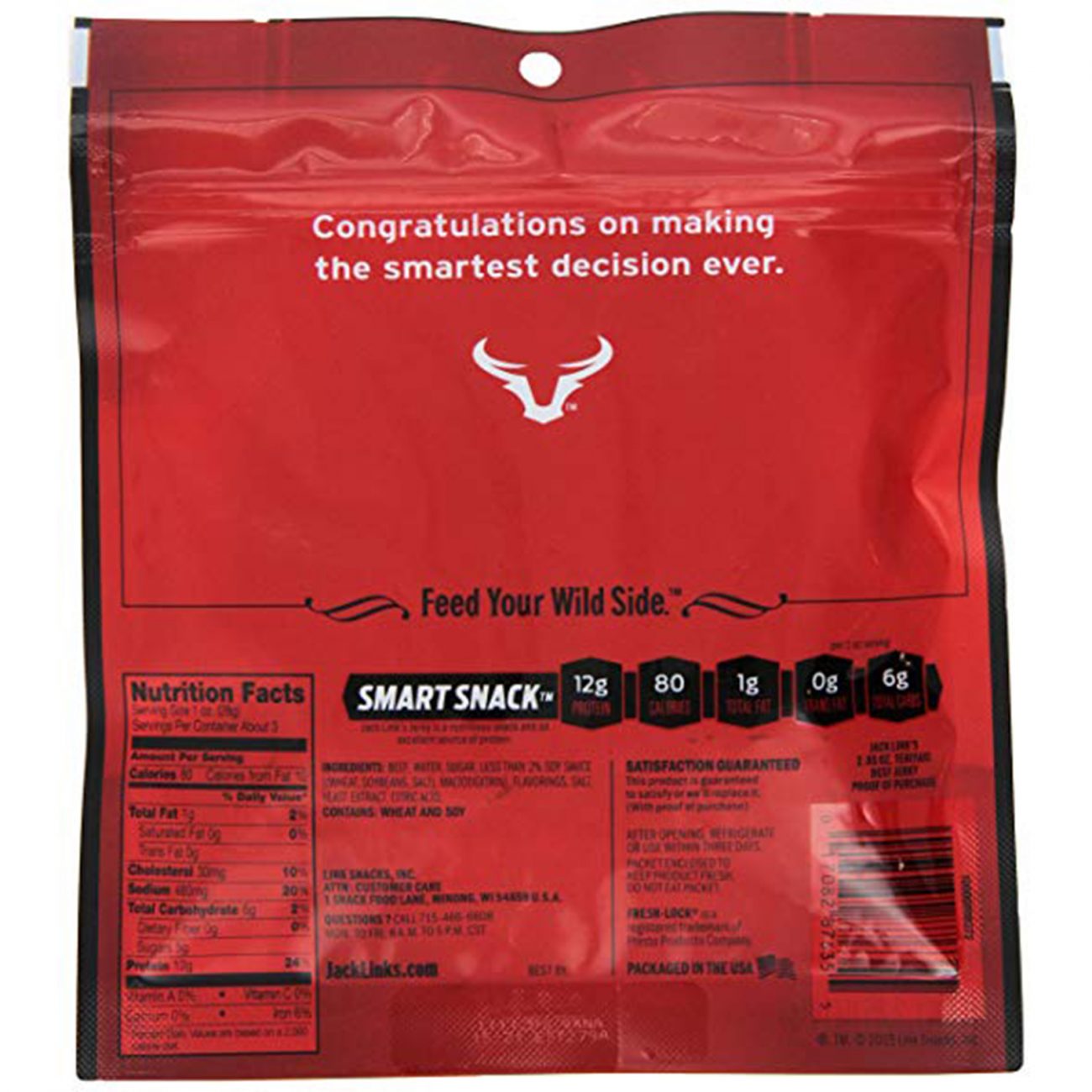 Jack Link's Beef Jerky, 3-Ounce Teriyaki - Image 5