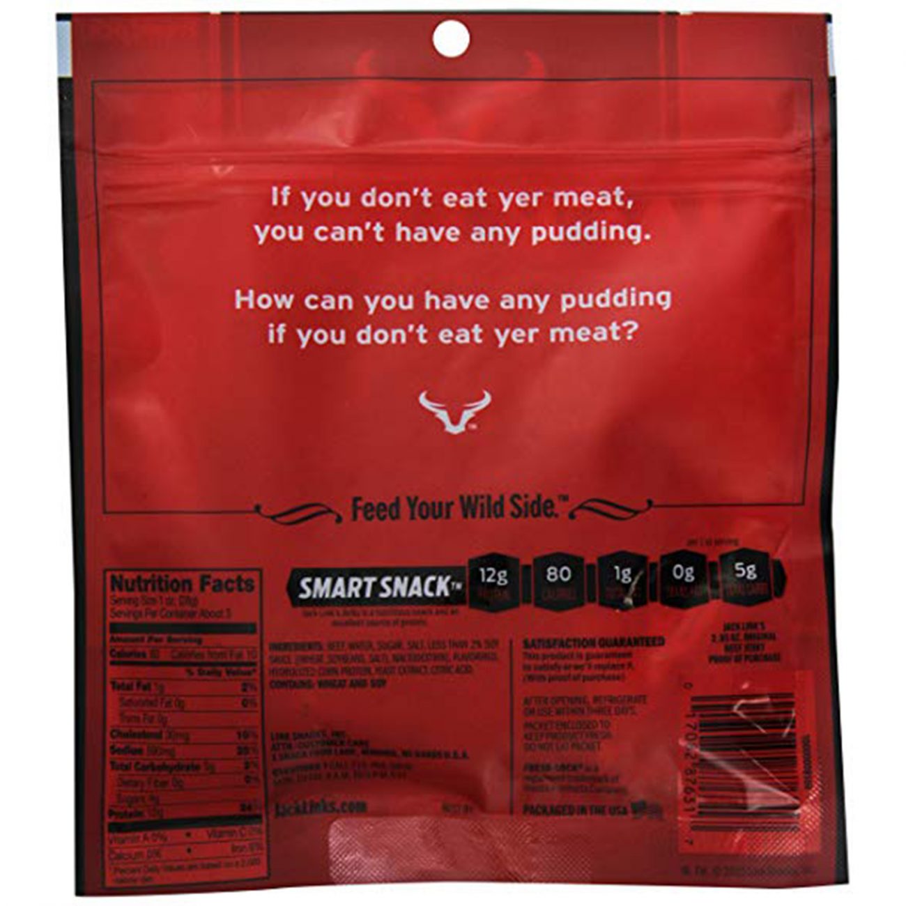 Jack Link's Beef Jerky, 3 Ounce Original - Image 2