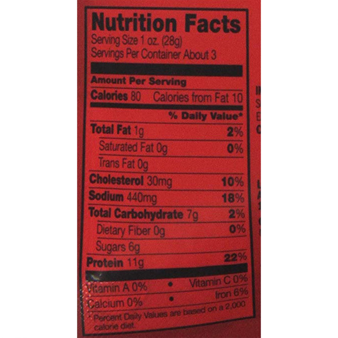 Jack Link's Beef Jerky, 3-Ounce Peppered - Image 3