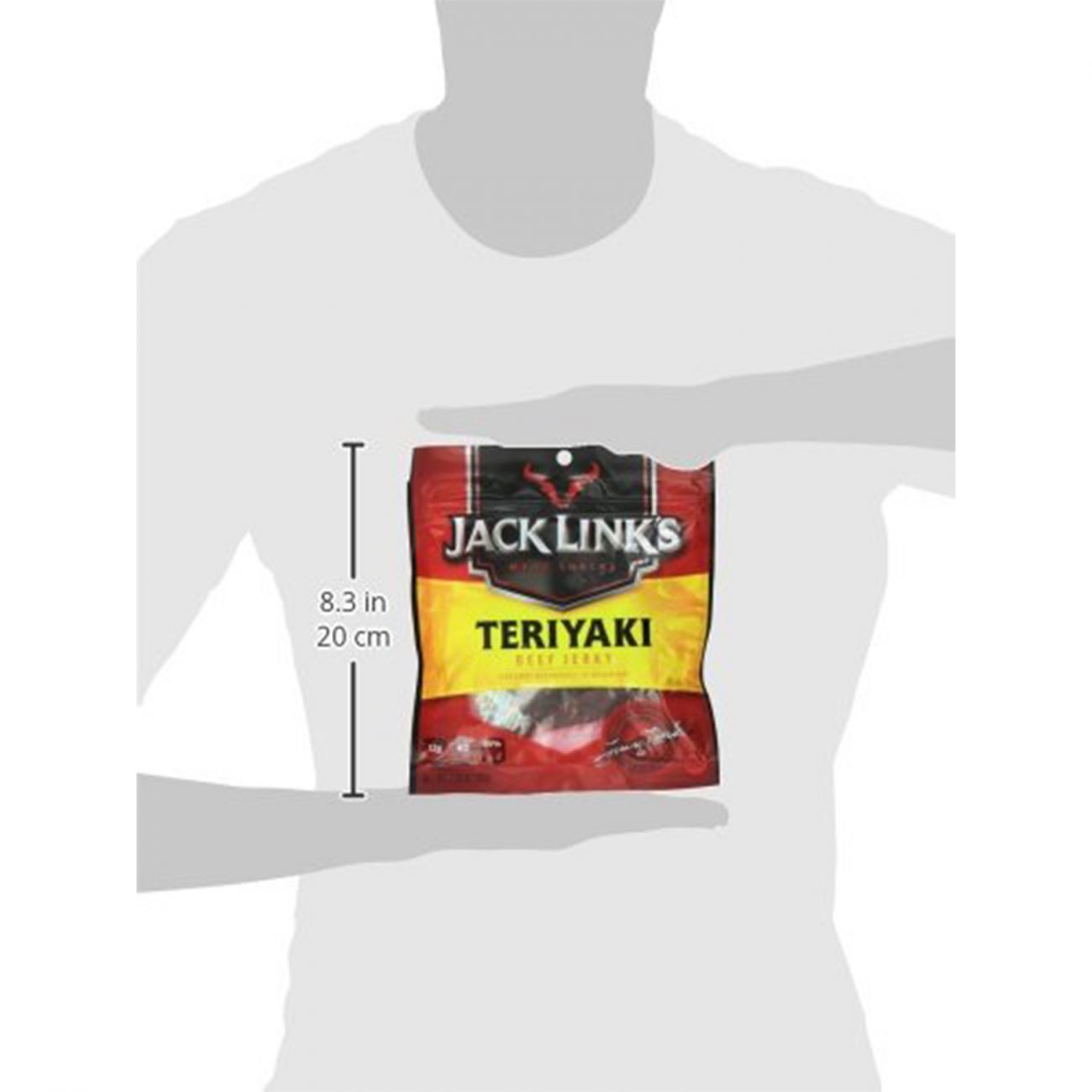 Jack Link's Beef Jerky, 3-Ounce Teriyaki - Image 4