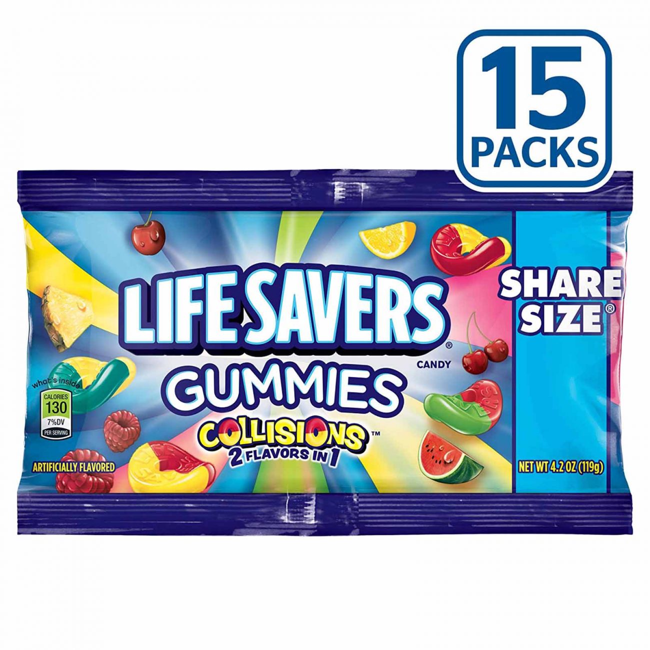 Lifesavers Gummies Collision Pouches, 4.2 oz - 15/PK - Image 3