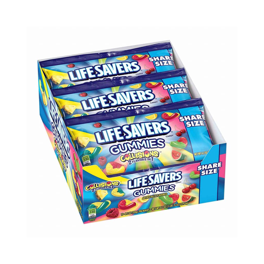 Lifesavers Gummies Collisions Pouches