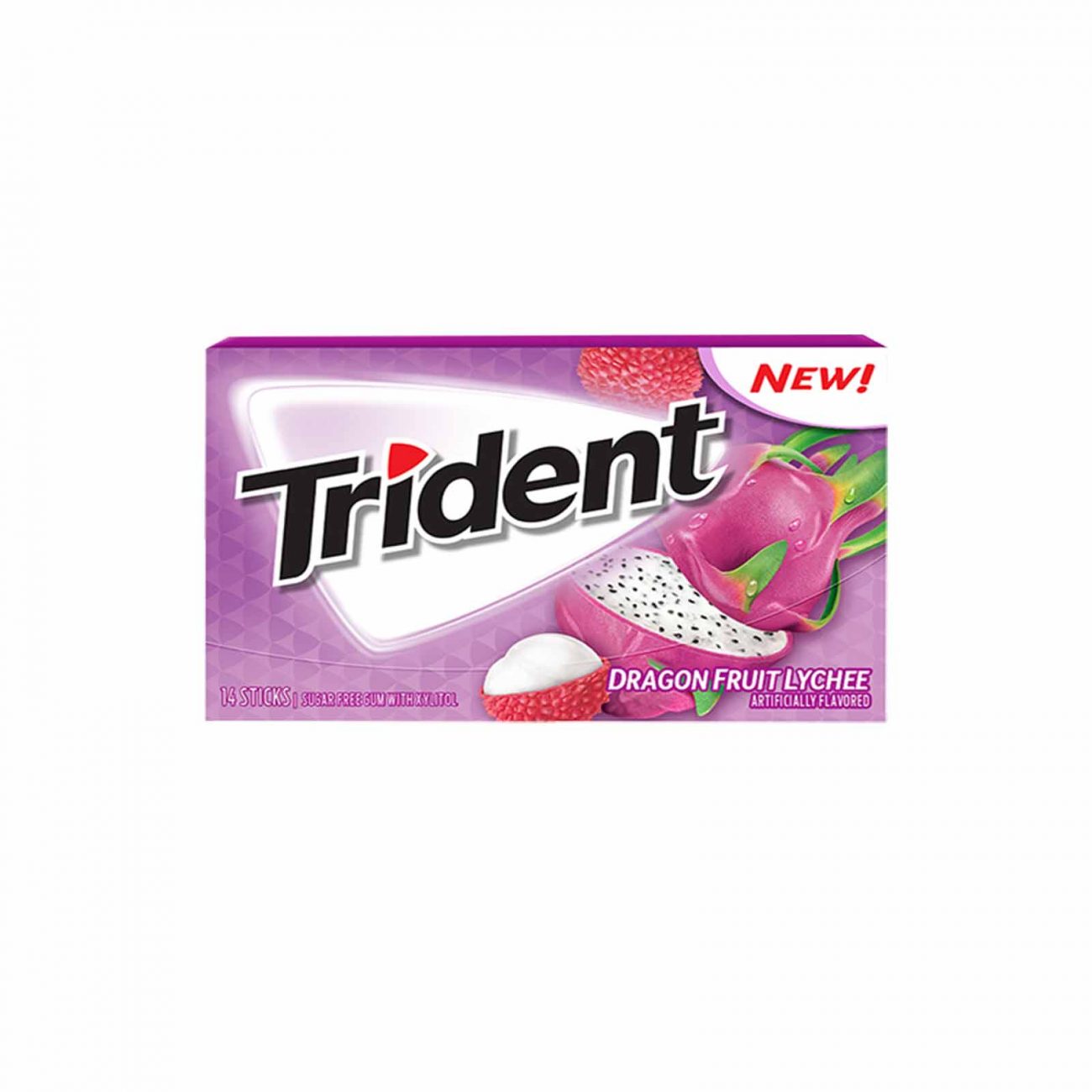Trident Sugar Free Gum, Dragon Fruit, 12/PK - Image 2