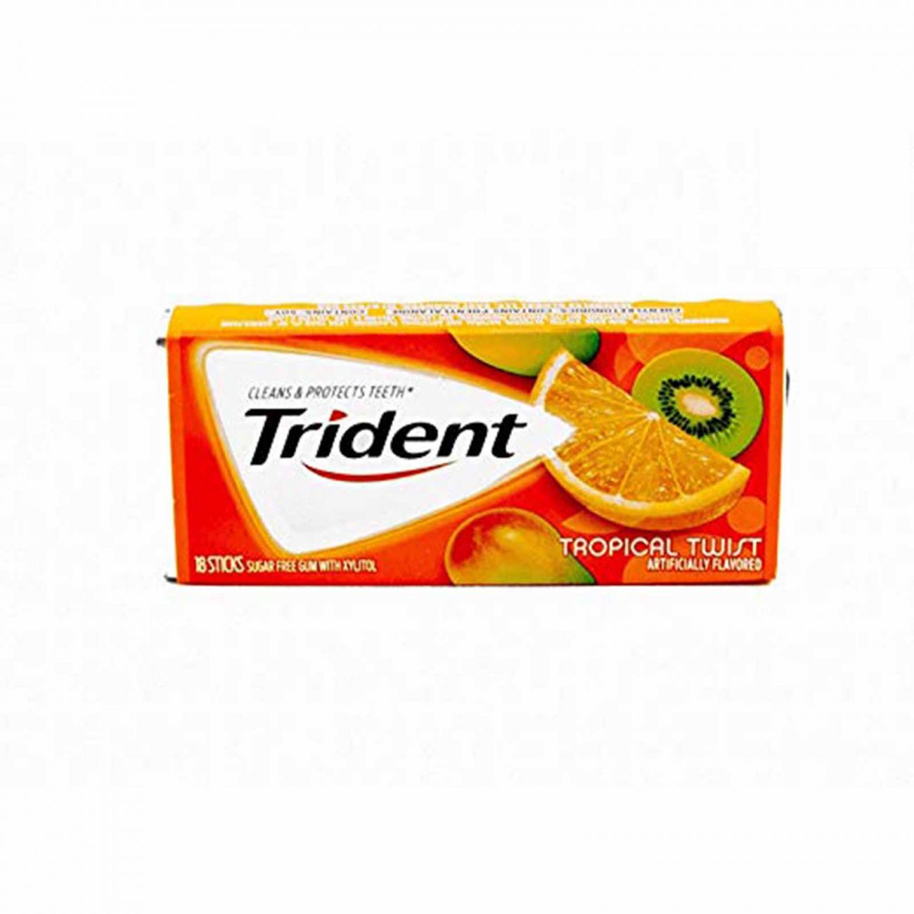Trident Sugar Free Gum Tropical Twist, 12/PK - Image 3