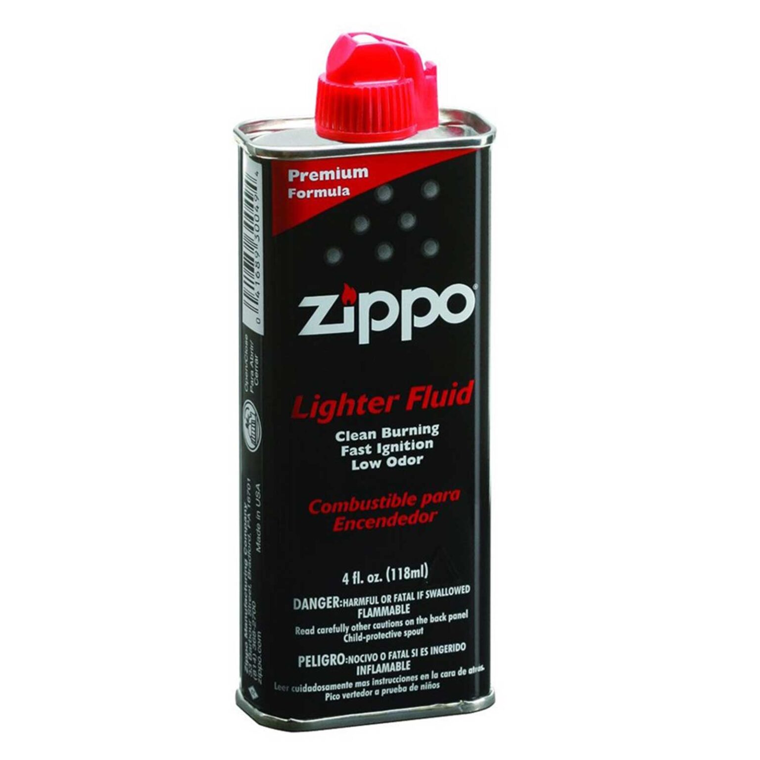 Zippo  Lighter Fluid 4 oz - Image 1