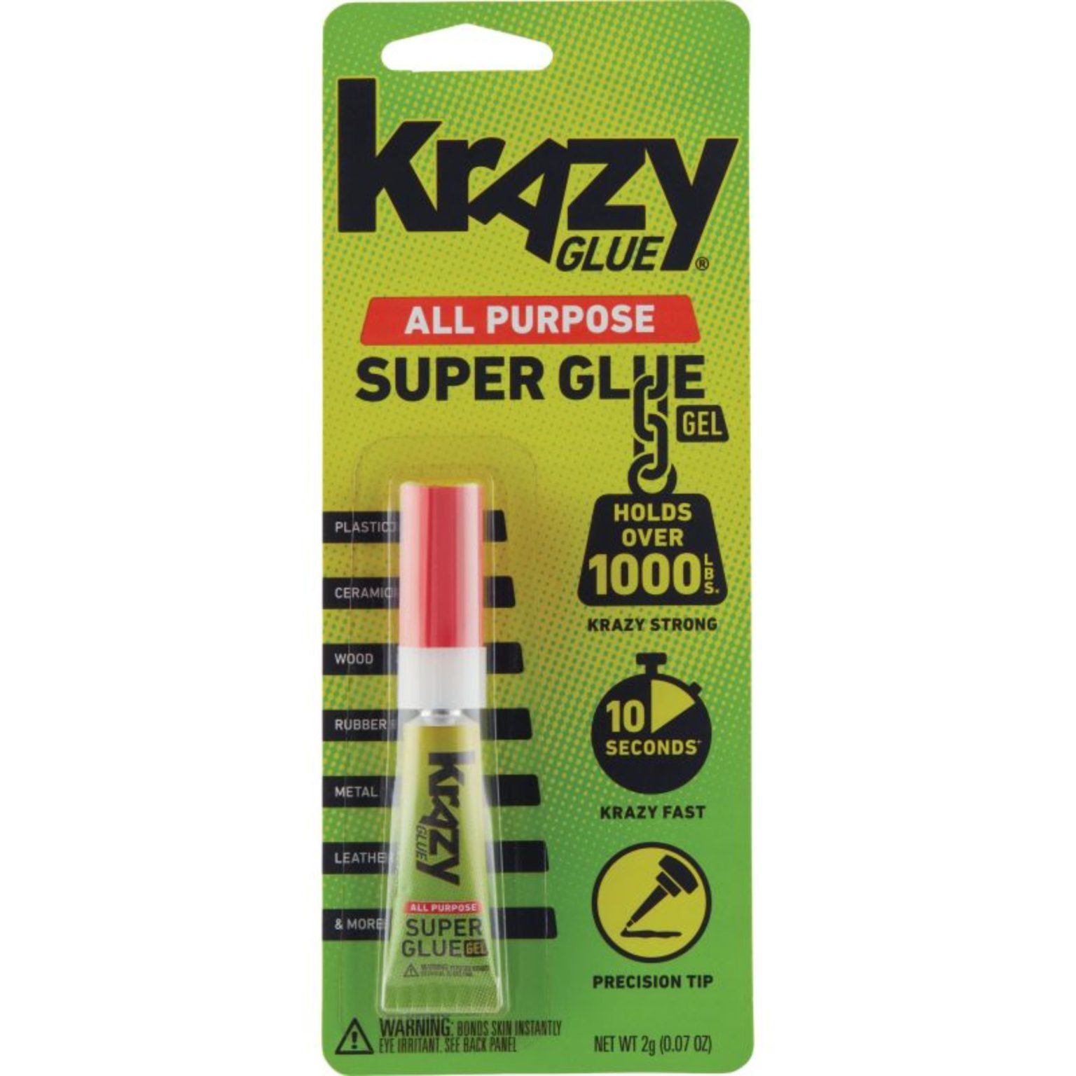 Krazy Glue All Purpose 0.7 Oz Pack of 12 - Image 1