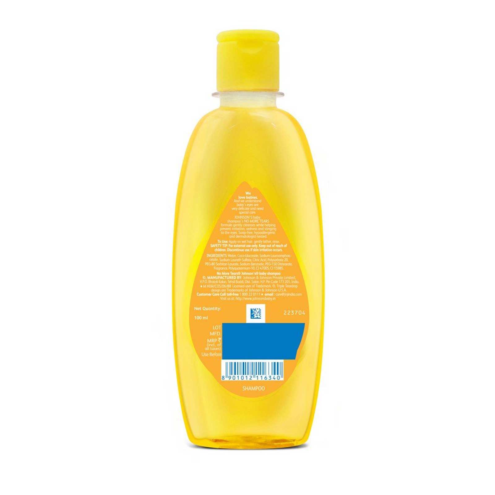 johnson & johnson baby shampoo 100 ml – Volt Candy