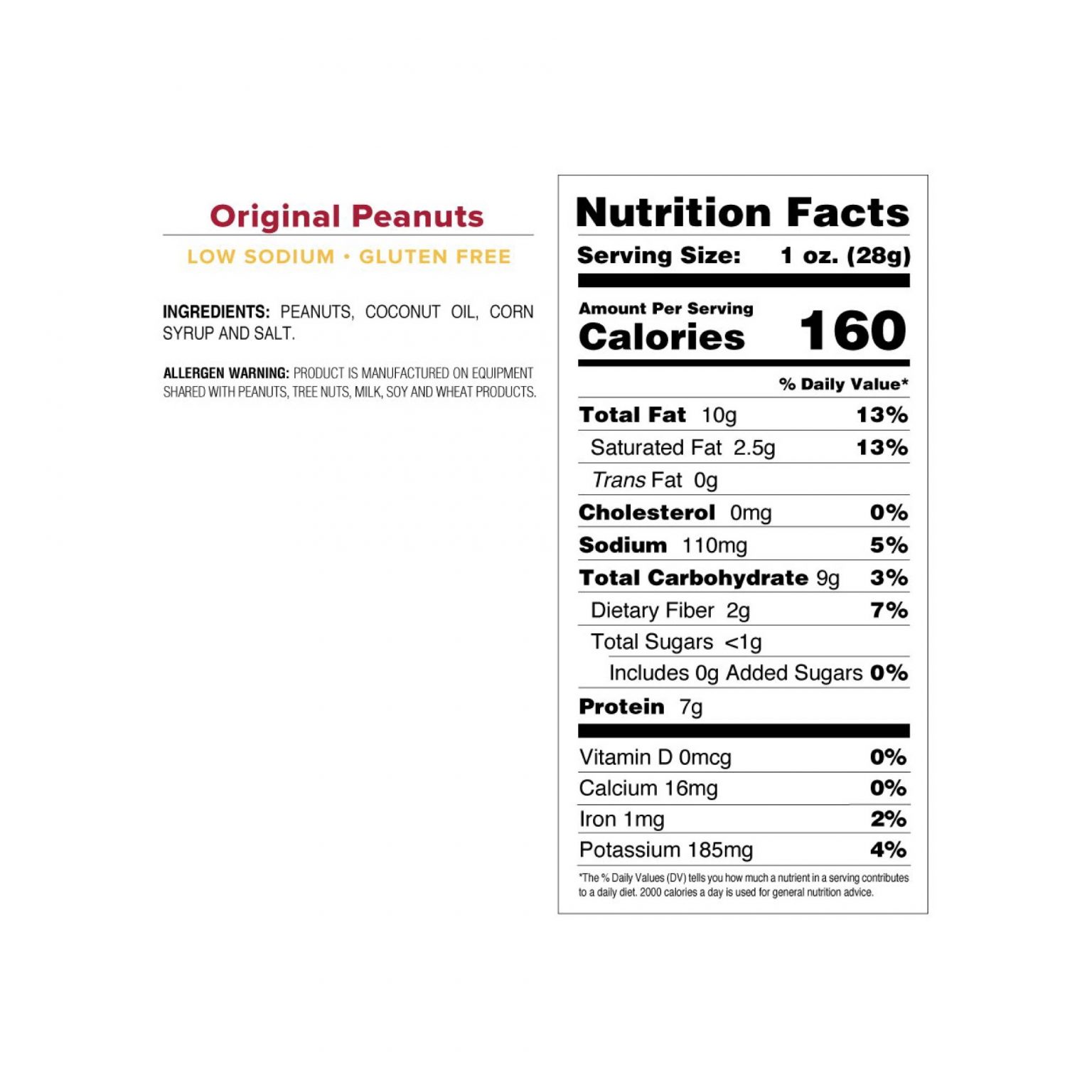 Beer Nuts Original Peanuts Facts