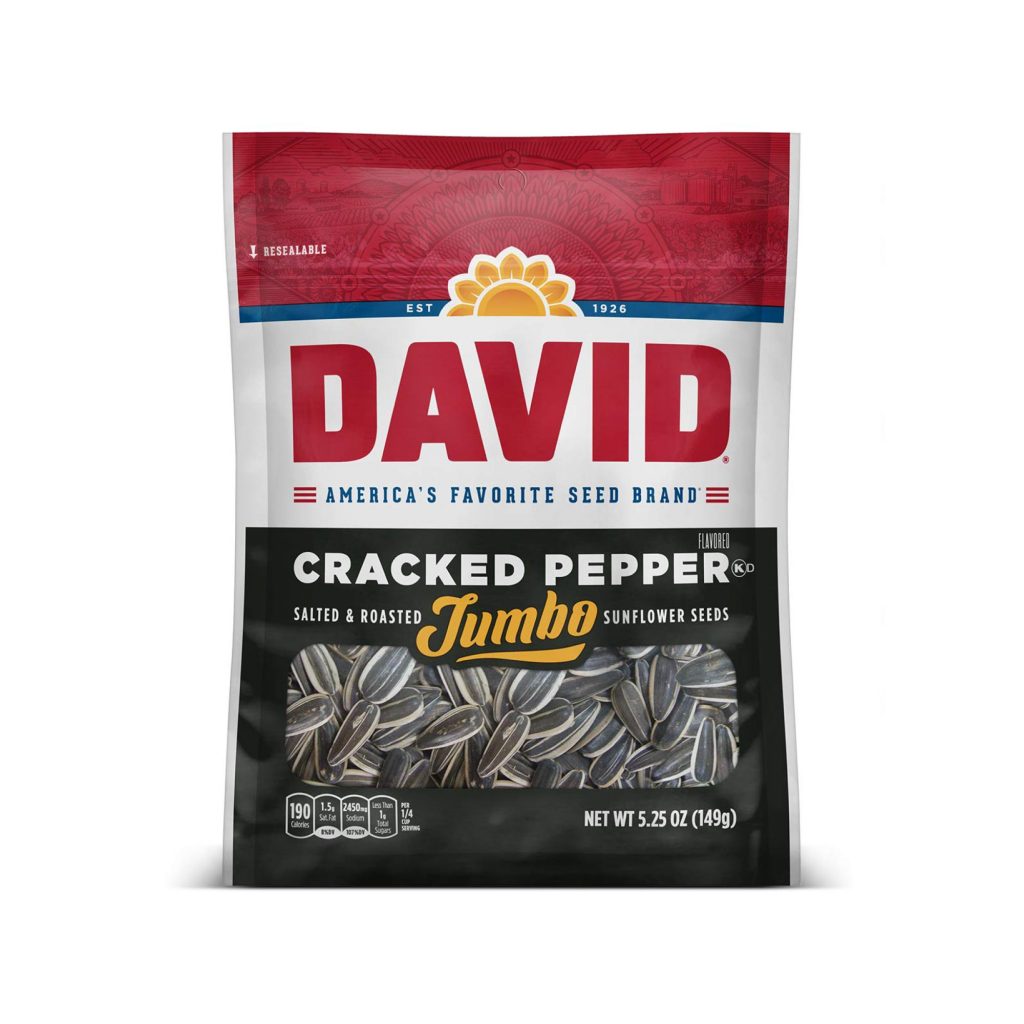 David Cracked Pepper Sunflower Seeds