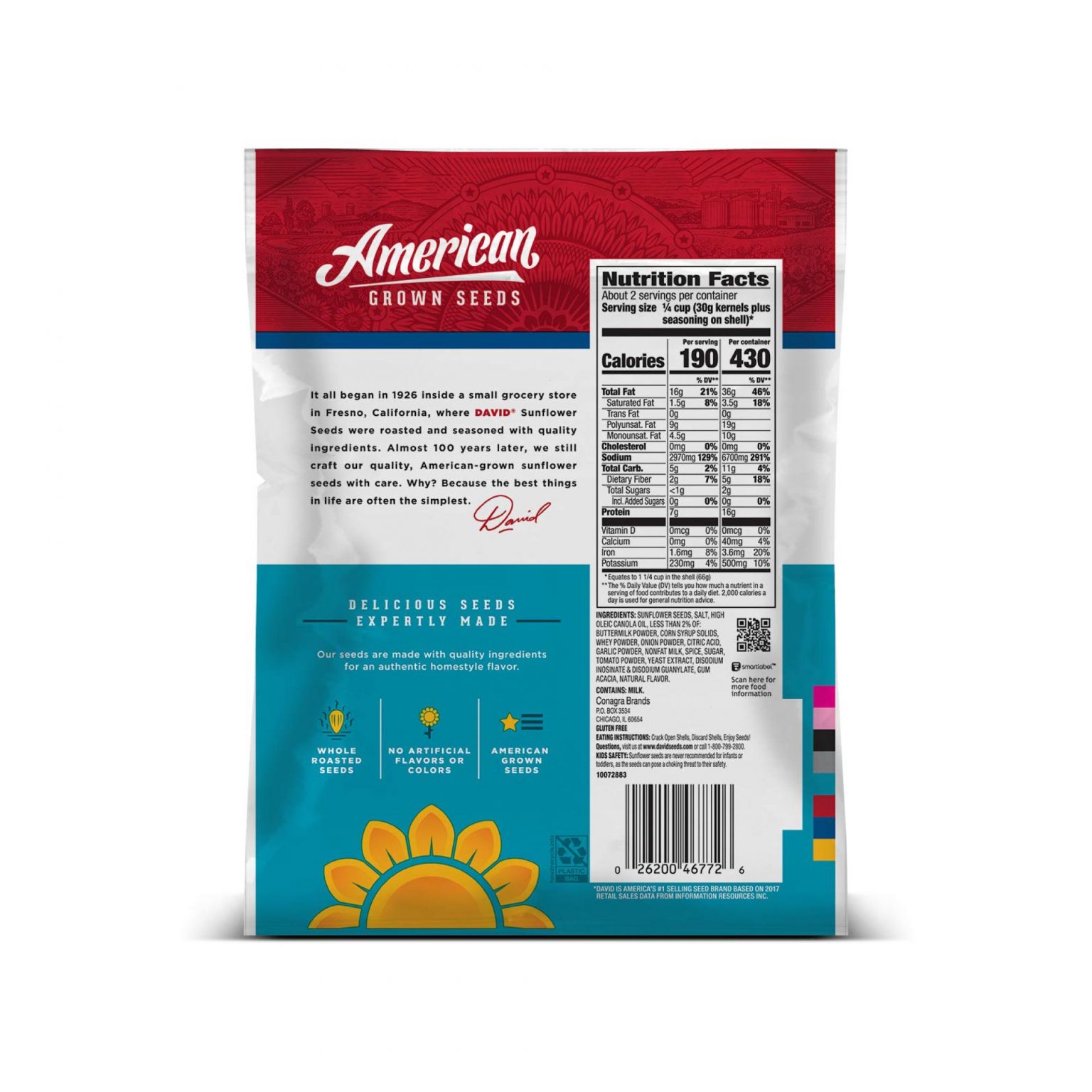 David Jumbo Ranch Sunflower Seeds