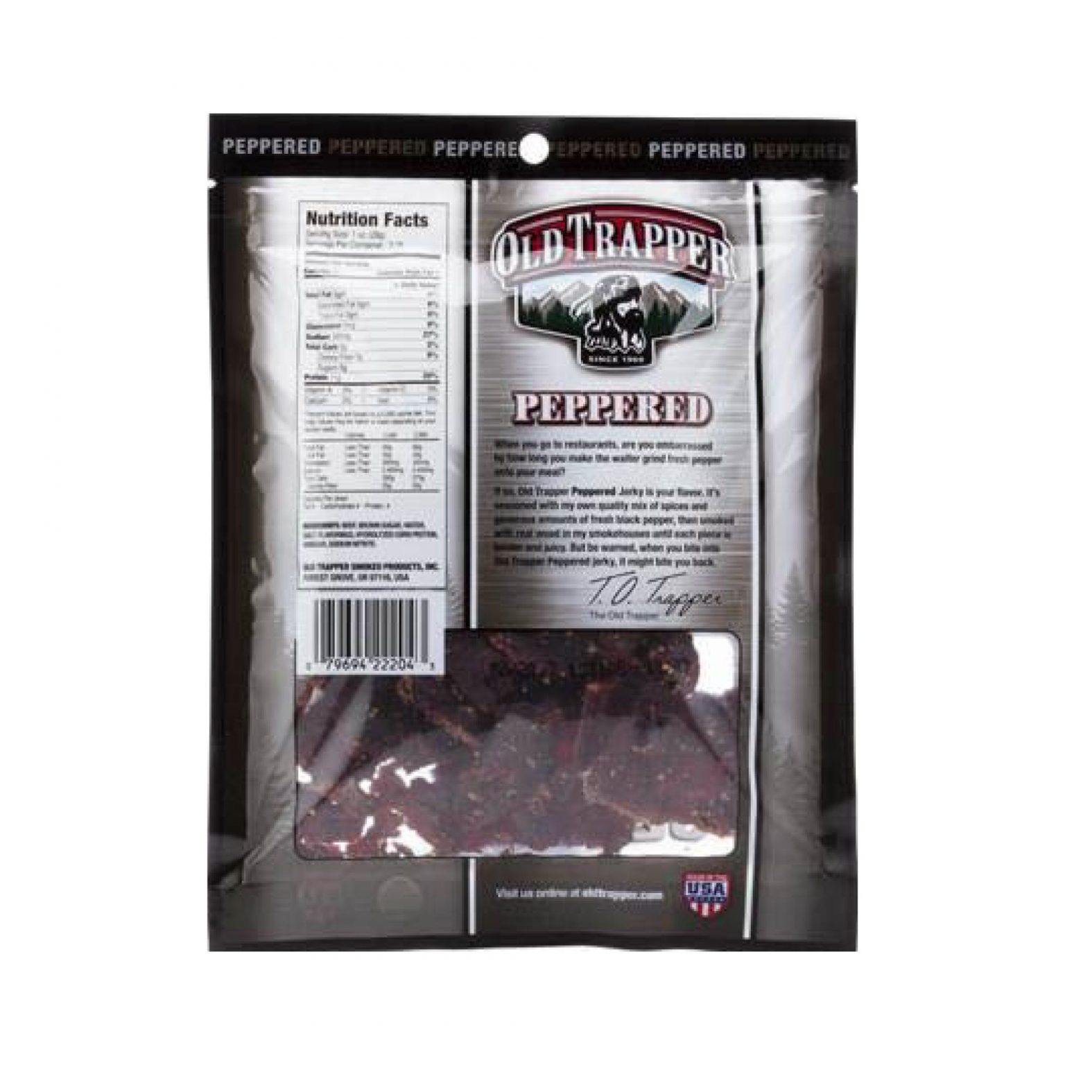 Old Trapper Peppered Beef Jerky