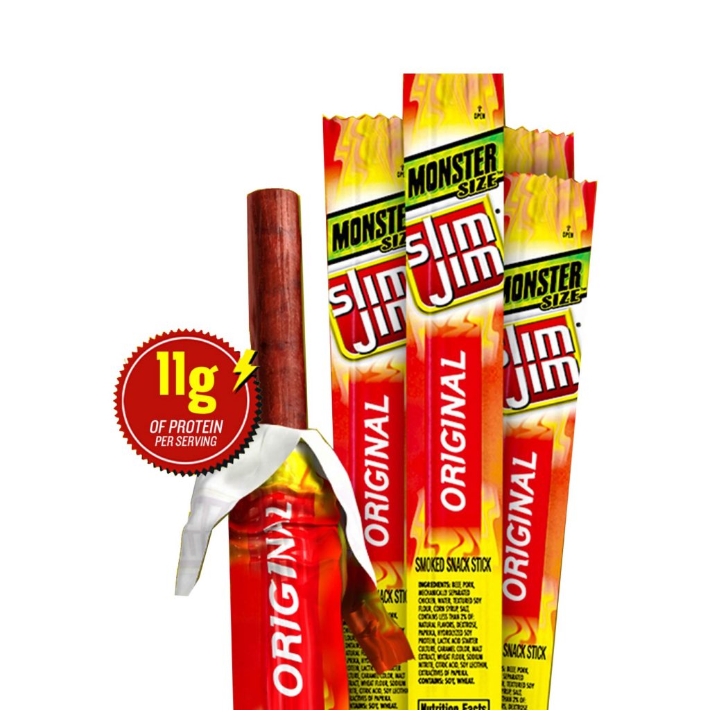 Slim Jim Monster Original Meat Stick 194oz 18ct Volt Candy