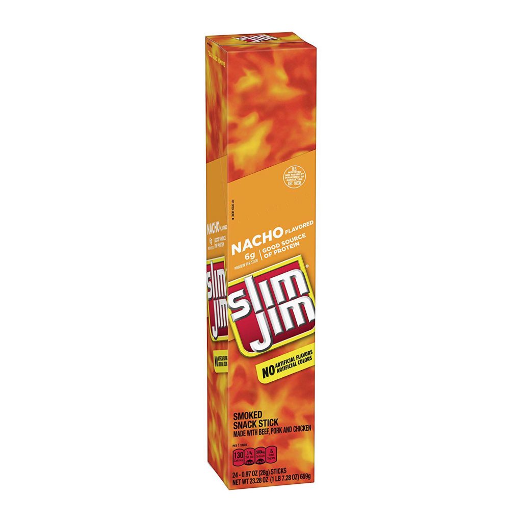 Slim Jim Nacho Smoked Snack Stick