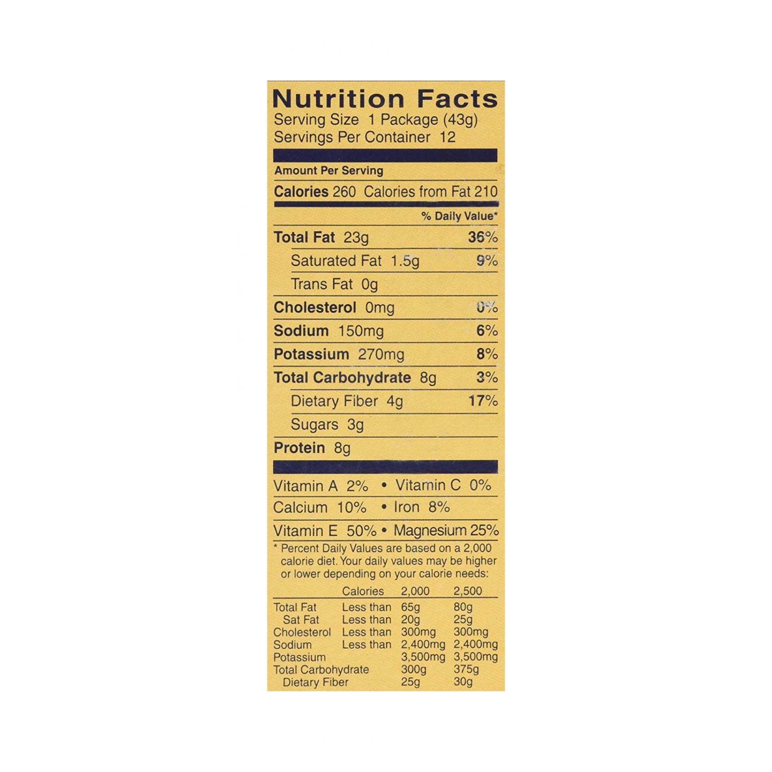 Blue Diamond Habanero BBQ Almonds Facts