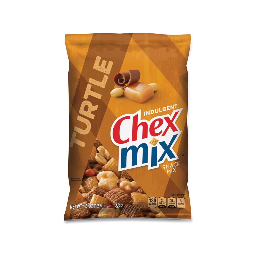 Chex Mix Turtle Snack Mix, 4.5oz, 7ct Volt Candy