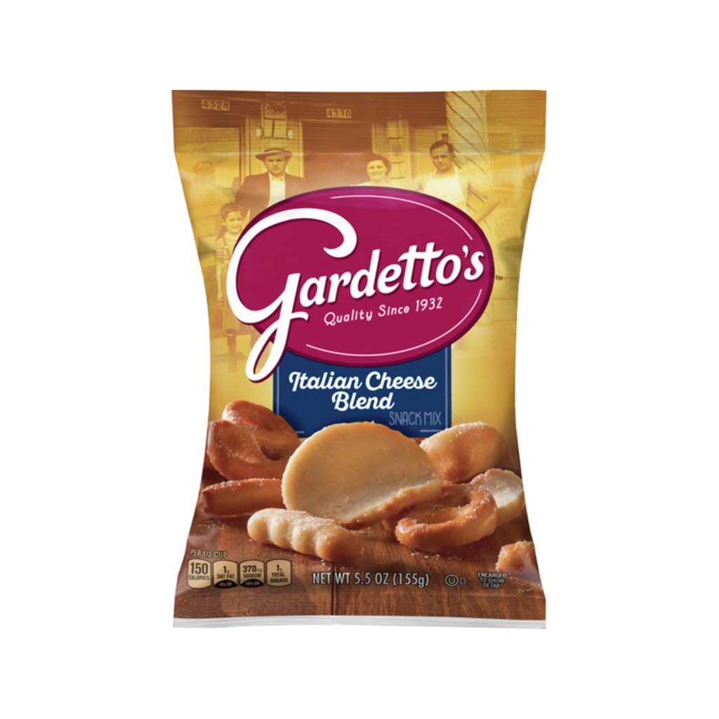 Gardetto's Italian Cheese Blend, 5.5oz, 7ct Volt Candy