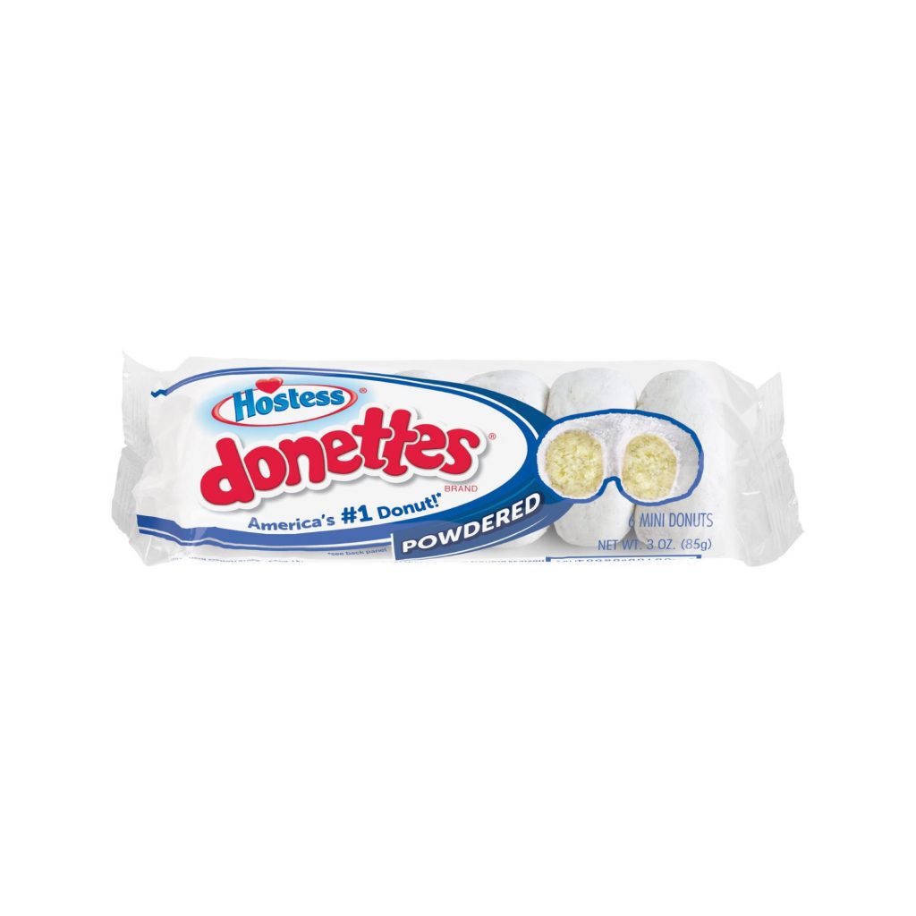 Hostess Powdered Mini Donuts, 3oz, 10ct Volt Candy