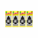 little trees air freshener black ice