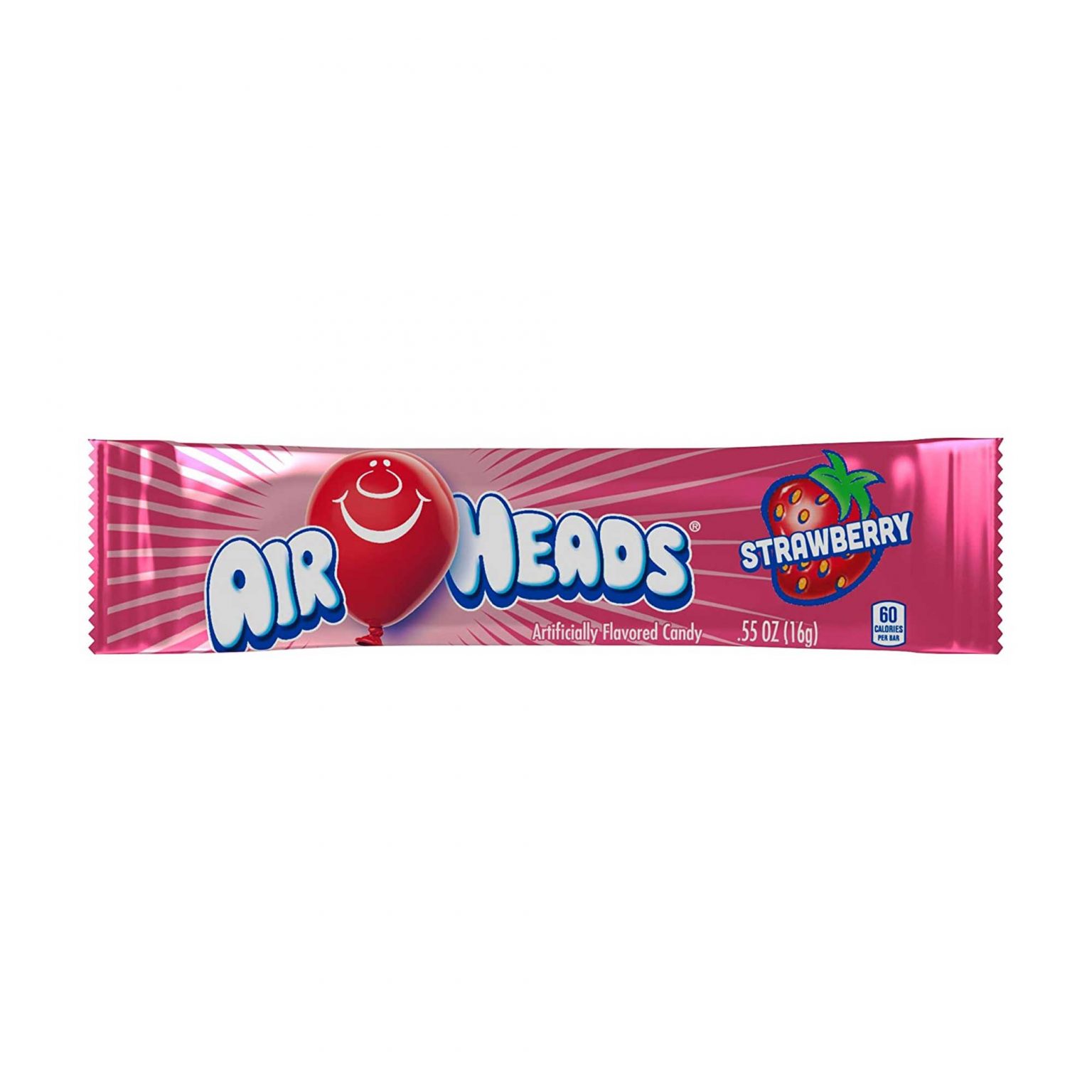 Airheads Candy, Strawberry, Individually Wrapped Bars ( 0.55 Ounce, 36 Count ) - Image 2