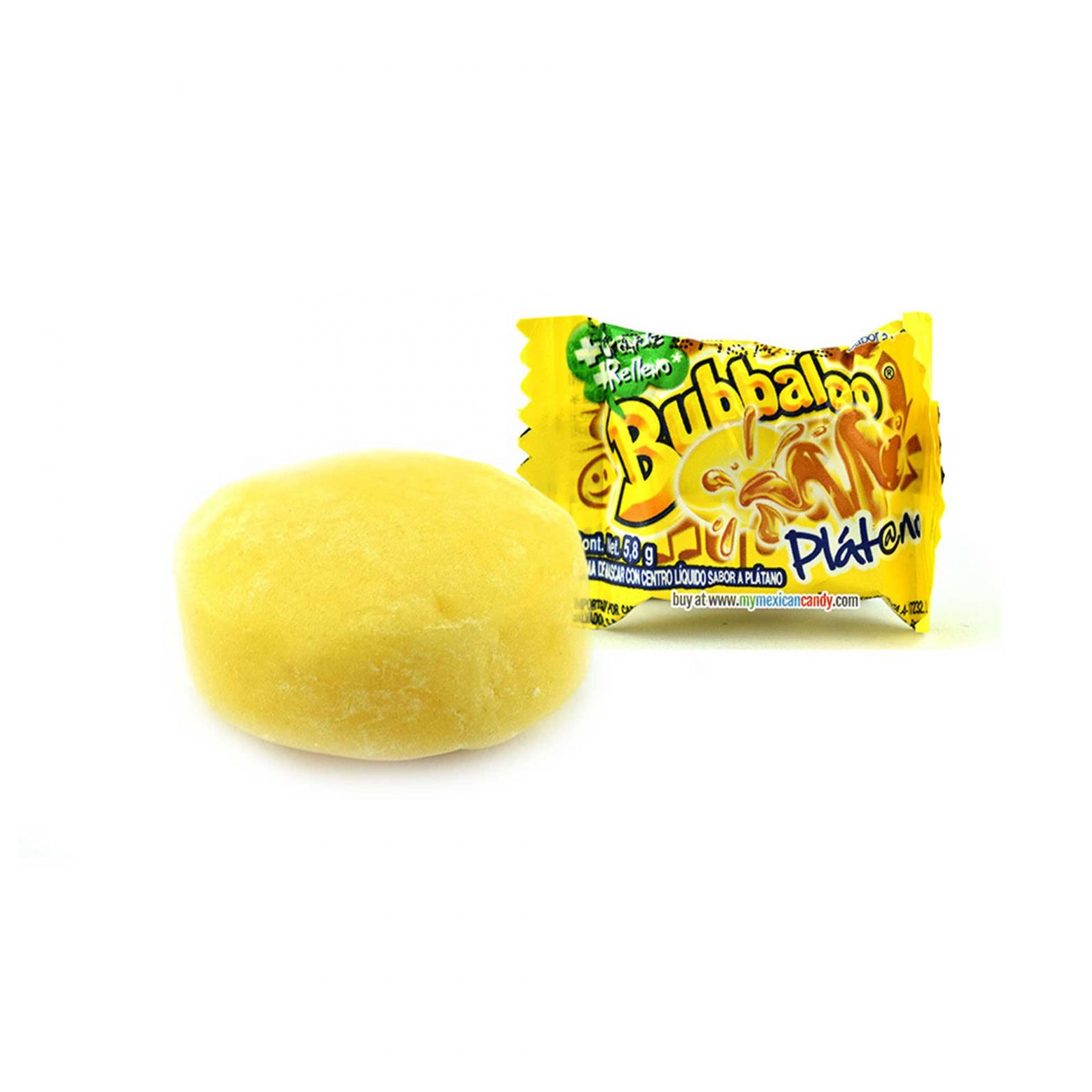 Bubbaloo Banana Bubble Gum, 47 Piece - Image 2