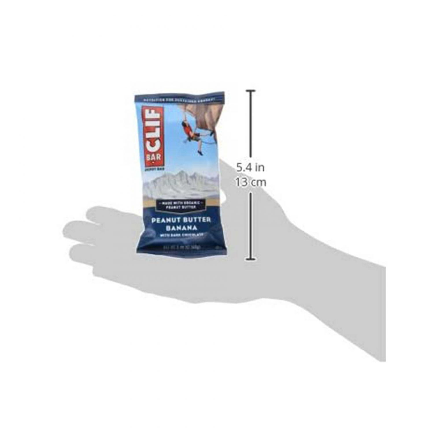 Clif Bar, Peanut Butter Banana Dark Chocolate , Energy Bars  (2.4 Ounce, 12 Count) - Image 3