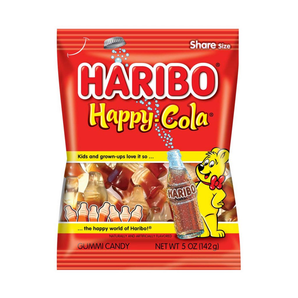 Haribo, Happy Cola, Gummy Candy (5 Ounce, 12 Count) - Volt Candy