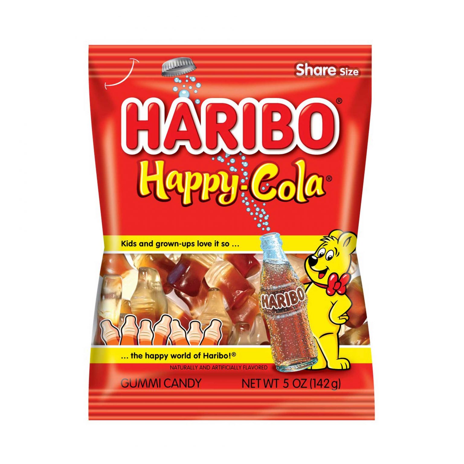 Haribo, Happy Cola, Gummy Candy (5 Ounce, 12 Count) - Image 1