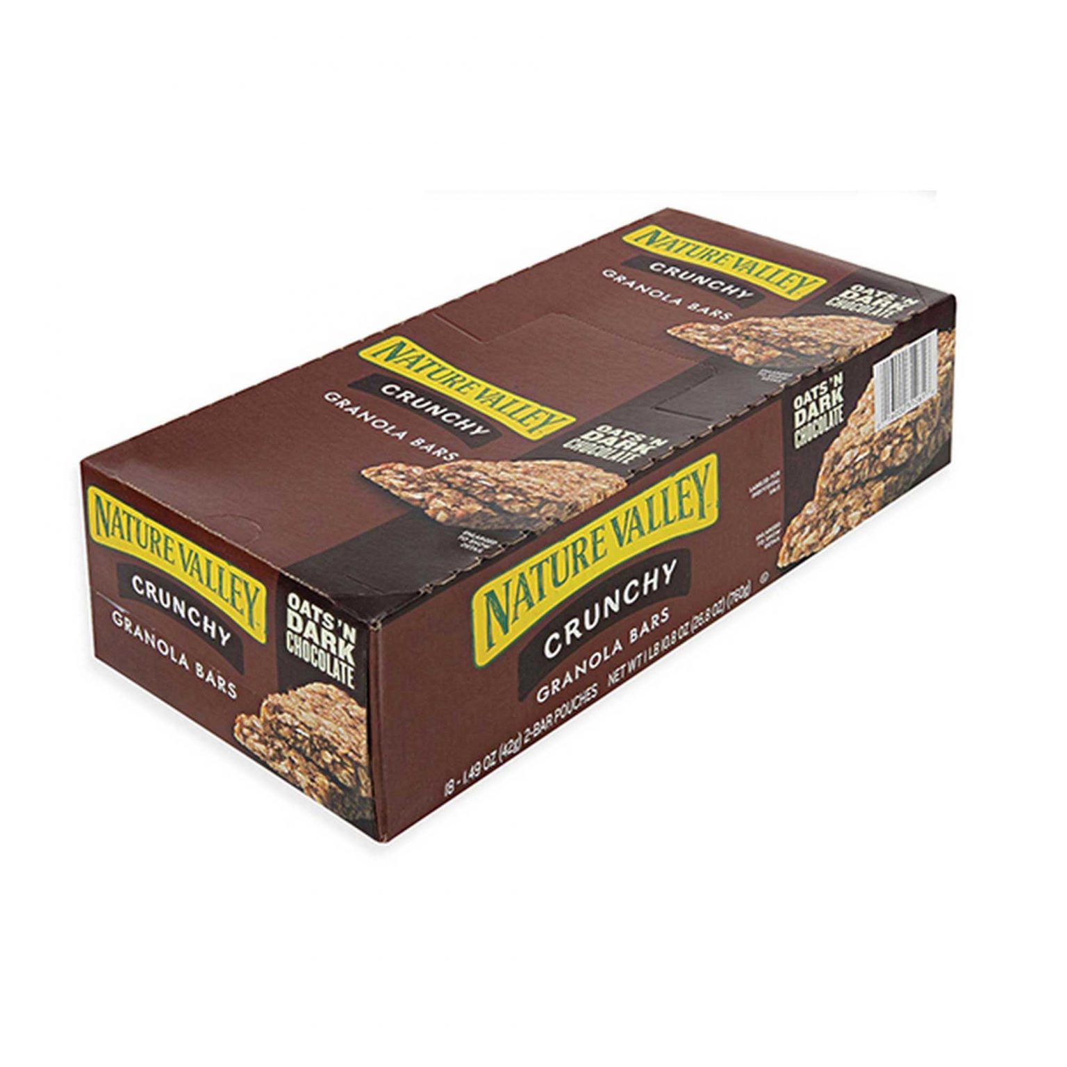 Nature Valley Crunchy, Oats and Dark Chocolate, Granola Bars (1.49 Ounce, 18 Count) - Image 2