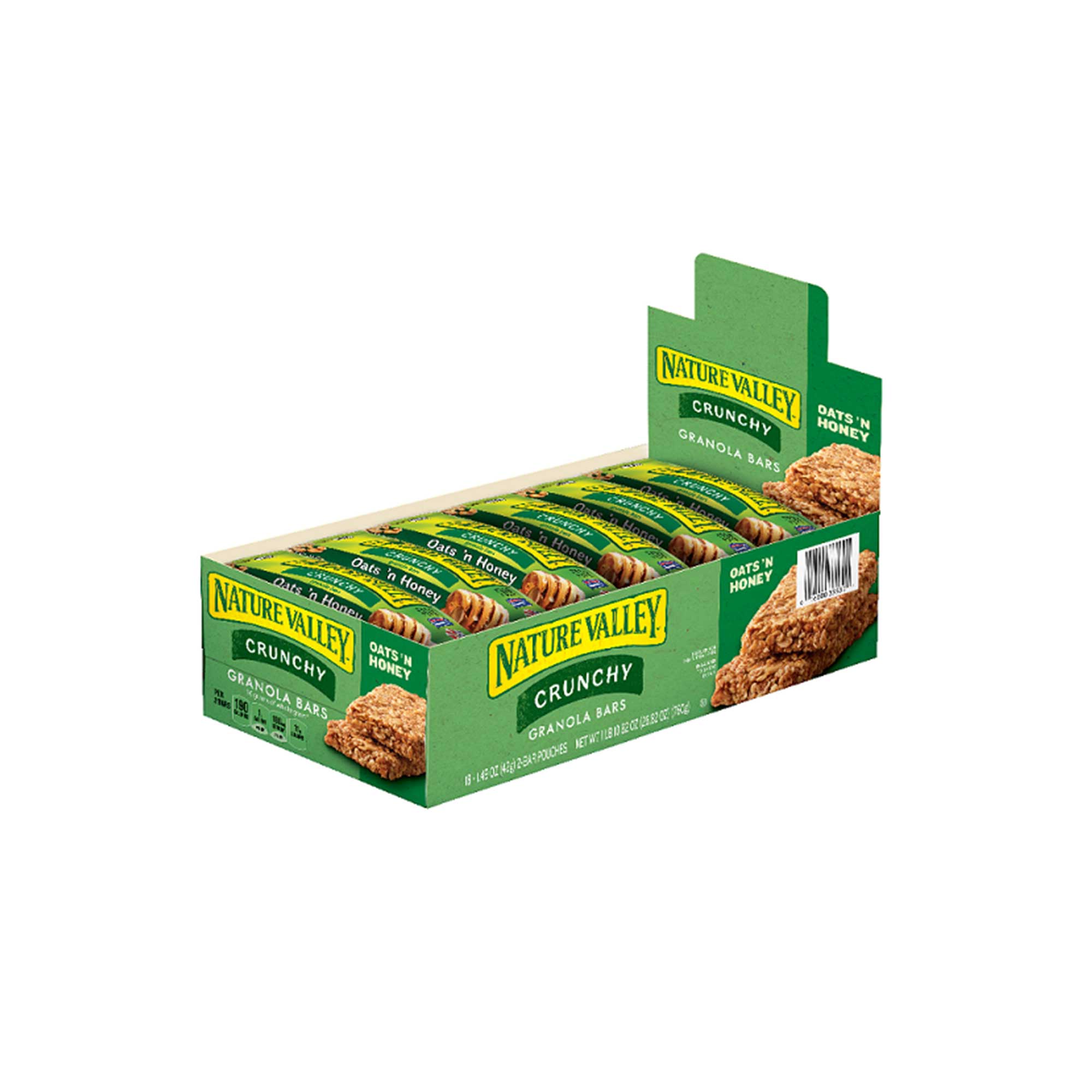 Nature Valley Granola Bars, Oats 'N Honey, Crunchy - 12 pack, 1.49 oz