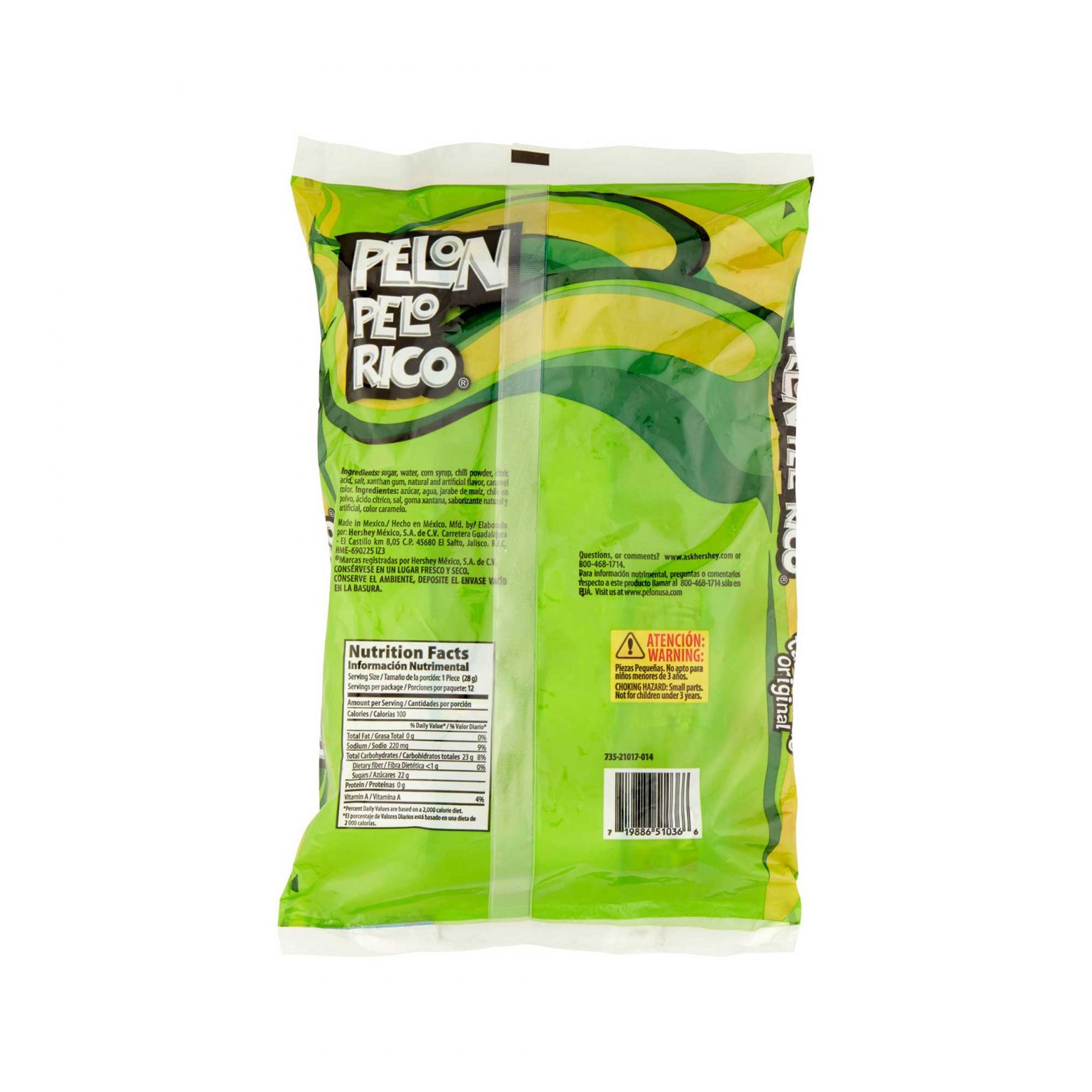 Pelon Pelo Rico Tamarind Candy ( 1 Ounce, 12 Count ) - Image 3