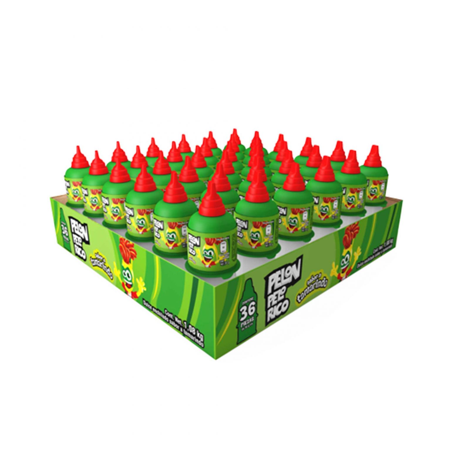Pelon Pelo Rico Tamarind Candy ( 1 Ounce, 36 Count ) - Image 1