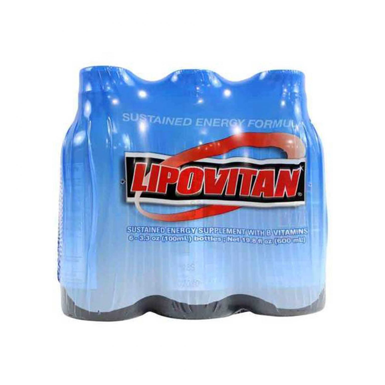 Taisho Lipovitan Energy Supplement Drink Vitamin B (3.38 Ounce, 6 Count) - Image 1