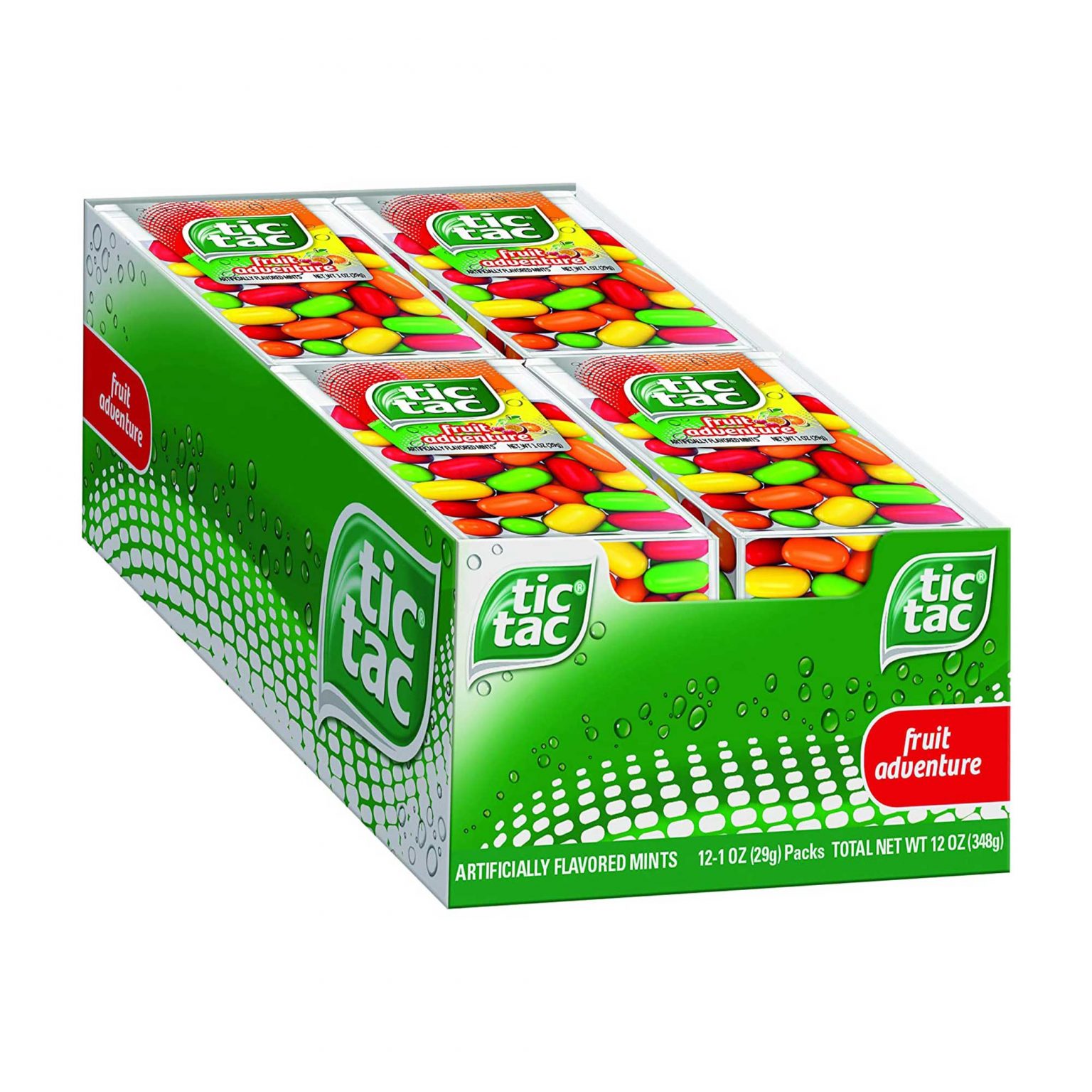 Tic Tac Fruit Adventure, Sugar Free Mint ( 1 Ounce, 12 Count) - Image 2