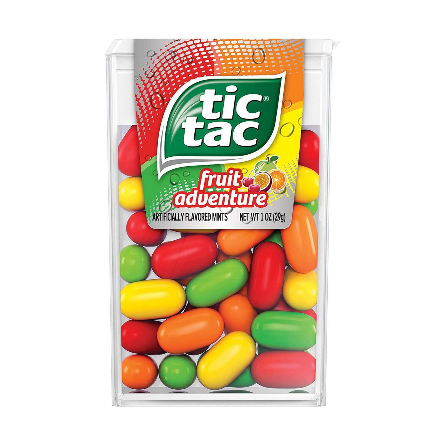 Tic Tac Fruit Adventure, Sugar Free Mint ( 1 Ounce, 12 Count) - Image 1