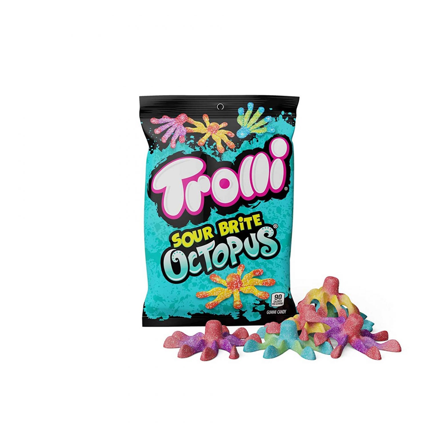 Trolli, Brite Octopus, Gummy Candy (4.25 Ounce, 12 Count) - Image 3