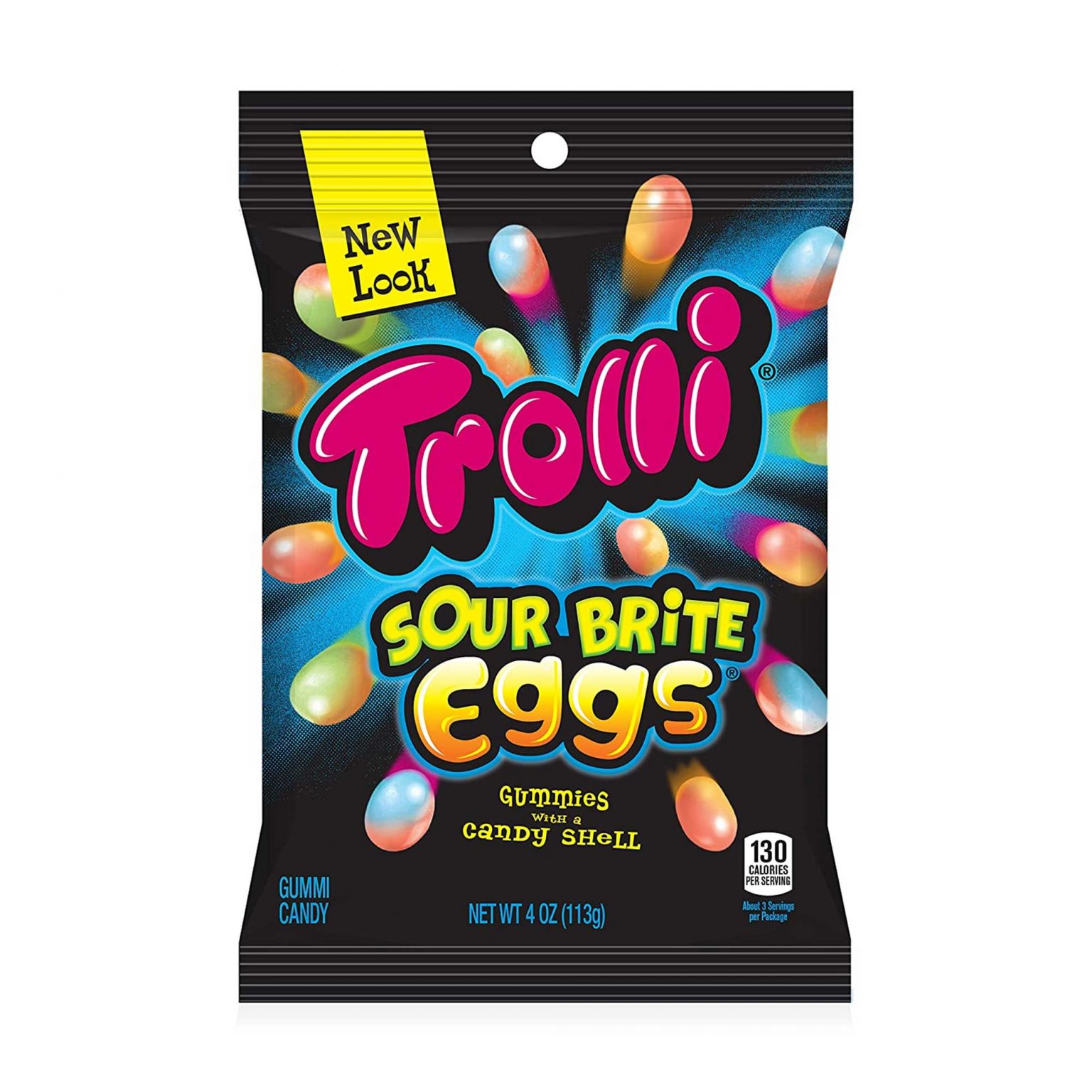 Trolli, Sour Brite Eggs, Gummy Candy (4 Ounce, 12 Count) - Image 1