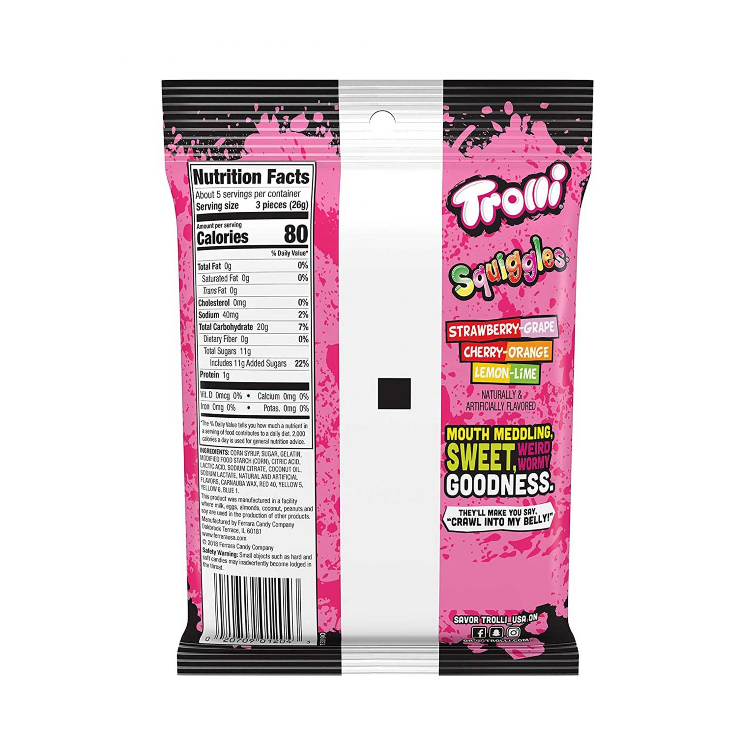 Trolli, Squiggles , Gummy Candy (5 Ounce, 12 Count) - Image 2