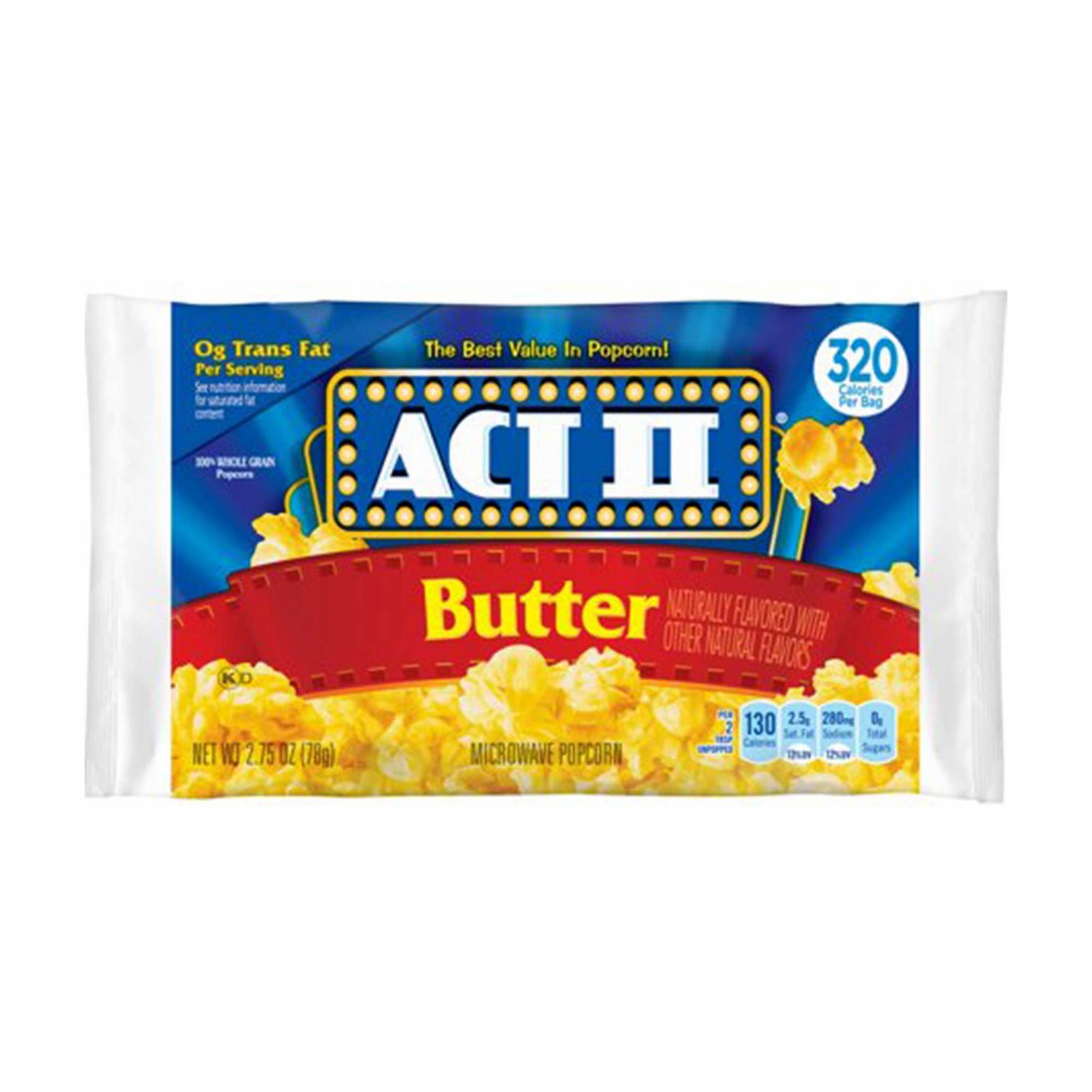 Act II Butter Microwave Popcorn Pantry Pack (2.75 Ounce, 18 Count) - Image 2